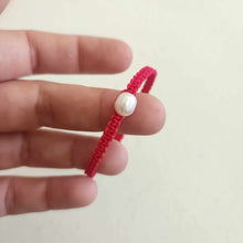 Load image into Gallery viewer, READY TO SHIP Freshwater Pearl Kids Bracelet - Nylon FJD$