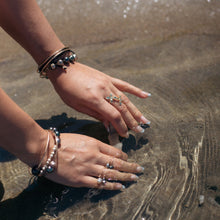 Load image into Gallery viewer, READY TO SHIP - Fiji Keshi Pearl Twist Layer Ring - 14k Gold Fill FJD$
