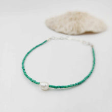 Load image into Gallery viewer, READY TO SHIP Freshwater Pearl & Bead Anklet - 925 Sterling Silver FJD$