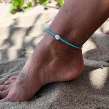 Load image into Gallery viewer, READY TO SHIP Freshwater Pearl & Bead Anklet - 925 Sterling Silver FJD$