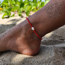 Load image into Gallery viewer, READY TO SHIP Freshwater Pearl & Bead Anklet - 925 Sterling Silver FJD$