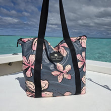 Load image into Gallery viewer, READY TO SHIP "Fiji Hibiscus" Large Water-Resistant Tote Bag - FJD$