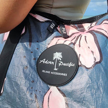 Load image into Gallery viewer, READY TO SHIP "Fiji Hibiscus" Large Water-Resistant Tote Bag - FJD$