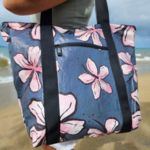 Load image into Gallery viewer, READY TO SHIP "Fiji Hibiscus" Large Water-Resistant Tote Bag - FJD$
