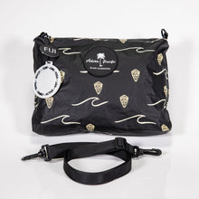 Load image into Gallery viewer, READY TO SHIP "Fiji Ocean" Medium Water-Resistant Pouch with removable Straps - FJD$