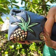 Load image into Gallery viewer, READY TO SHIP "Fiji Pineapple" Small Water-Resistant Pouch - FJD$