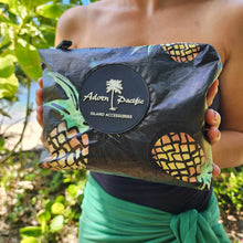 Load image into Gallery viewer, READY TO SHIP "Fiji Pineapple" Small Water-Resistant Pouch - FJD$