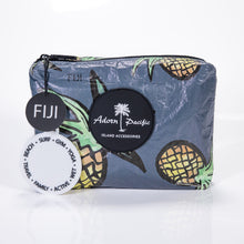 Load image into Gallery viewer, READY TO SHIP "Fiji Pineapple" Small Water-Resistant Pouch - FJD$