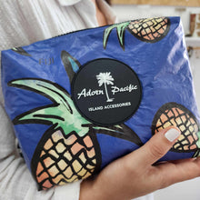 Load image into Gallery viewer, READY TO SHIP "Fiji Pineapple" Small Water-Resistant Pouch - FJD$