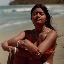 Load image into Gallery viewer, READY TO SHIP Civa Fiji Saltwater Pearl Trio Necklace - 925 Sterling Silver FJD$
