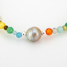 Load image into Gallery viewer, READY TO SHIP Fiji Keshi Pearl & Glass Bead Stretch Bracelet - FJD$