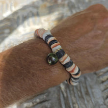 Load image into Gallery viewer, READY TO SHIP Fiji Saltwater Pearl & Shell Money Stretch Bracelet FJD$