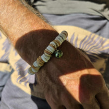 Load image into Gallery viewer, READY TO SHIP Fiji Saltwater Pearl & Shell Money Stretch Bracelet FJD$