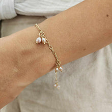 Load image into Gallery viewer, READY TO SHIP Freshwater Pearl Bracelet in 14k Gold Fill - FJD$
