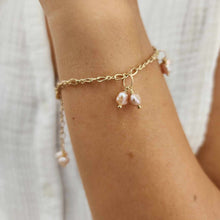 Load image into Gallery viewer, READY TO SHIP Freshwater Pearl Bracelet in 14k Gold Fill - FJD$