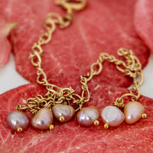 Load image into Gallery viewer, READY TO SHIP Freshwater Pearl Bracelet in 14k Gold Fill - FJD$