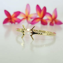 Load image into Gallery viewer, READY TO SHIP Frigate Bird Cuff Bracelet - 14k Gold over Brass FJD$