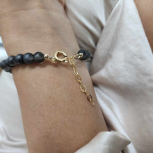 Load image into Gallery viewer, READY TO SHIP Bead Graded Saltwater Pearl Bracelet in 14k Gold Fill #2159 - FJD$