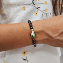 Load image into Gallery viewer, READY TO SHIP Bead Graded Saltwater Pearl Bracelet in 14k Gold Fill #3045 - FJD$