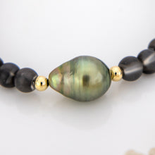 Load image into Gallery viewer, READY TO SHIP Bead Graded Saltwater Pearl Bracelet in 14k Gold Fill #3045 - FJD$