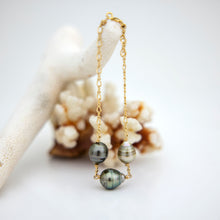 Load image into Gallery viewer, CONTACT US TO RECREATE THIS SOLD OUT STYLE Civa Fiji Triple Saltwater Pearl Bracelet - 14k Gold Fill FJD$