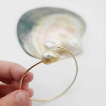 Load image into Gallery viewer, READY TO SHIP Civa Fiji Pearl Cuff - 14k Gold Fill FJD$