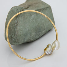 Load image into Gallery viewer, READY TO SHIP Civa Fiji Pearl Cuff - 14k Gold Fill FJD$