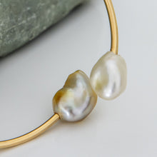 Load image into Gallery viewer, READY TO SHIP Civa Fiji Pearl Cuff - 14k Gold Fill FJD$