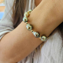 Load image into Gallery viewer, READY TO SHIP Civa Fiji Saltwater Pearl Bracelet - 14k Gold Fill FJD$
