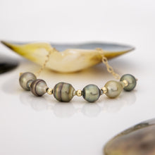 Load image into Gallery viewer, READY TO SHIP Civa Fiji Saltwater Pearl Bracelet - 14k Gold Fill FJD$