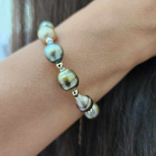 Load image into Gallery viewer, READY TO SHIP Civa Fiji Saltwater Pearl Bracelet - 14k Gold Fill FJD$