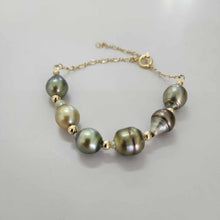 Load image into Gallery viewer, READY TO SHIP Civa Fiji Saltwater Pearl Bracelet - 14k Gold Fill FJD$