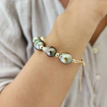 Load image into Gallery viewer, READY TO SHIP Civa Fiji Saltwater Pearl Bracelet - 14k Gold Fill FJD$
