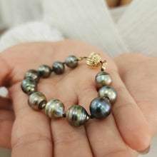 Load image into Gallery viewer, CONTACT US TO RECREATE THIS SOLD OUT STYLE Saltwater Pearl Bracelet in 14k Solid Gold - FJD$