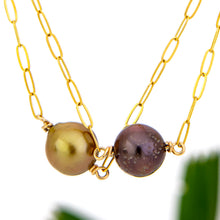 Load image into Gallery viewer, CONTACT US TO RECREATE THIS SOLD OUT STYLE Civa Fiji Pearl Duo Bracelet - 14k Gold Fill FJD$