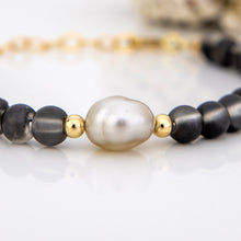 Load image into Gallery viewer, READY TO SHIP Bead Saltwater Pearl Bracelet in 14k Gold Fill - FJD$