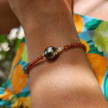 Load image into Gallery viewer, READY TO SHIP Saltwater Pearl Bracelet in 14k Gold Fill - FJD$