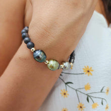 Load image into Gallery viewer, READY TO SHIP Bead Saltwater Pearl Bracelet in 14k Gold Fill - FJD$
