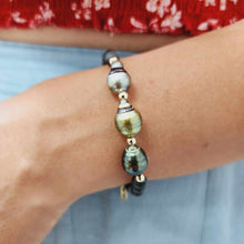 Load image into Gallery viewer, READY TO SHIP Bead Saltwater Pearl Bracelet in 14k Gold Fill - FJD$