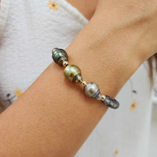 Load image into Gallery viewer, READY TO SHIP Bead Saltwater Pearl Bracelet in 14k Gold Fill - FJD$