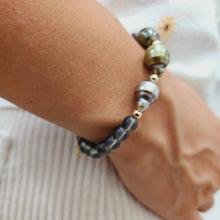 Load image into Gallery viewer, READY TO SHIP Bead Saltwater Pearl Bracelet in 14k Gold Fill - FJD$