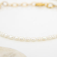Load image into Gallery viewer, READY TO SHIP Freshwater Rice Pearl Bracelet - 14k Gold Fill FJD$