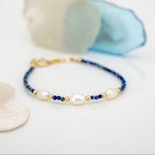 Load image into Gallery viewer, CONTACT US TO RECREATE THIS SOLD OUT STYLE Freshwater Pearl & Bead Bracelet - 14k Gold Fill FJD$