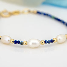 Load image into Gallery viewer, CONTACT US TO RECREATE THIS SOLD OUT STYLE Freshwater Pearl & Bead Bracelet - 14k Gold Fill FJD$