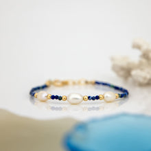 Load image into Gallery viewer, CONTACT US TO RECREATE THIS SOLD OUT STYLE Freshwater Pearl & Bead Bracelet - 14k Gold Fill FJD$