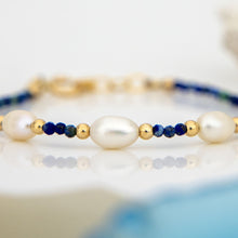 Load image into Gallery viewer, CONTACT US TO RECREATE THIS SOLD OUT STYLE Freshwater Pearl & Bead Bracelet - 14k Gold Fill FJD$