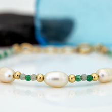 Load image into Gallery viewer, READY TO SHIP Freshwater Pearl & Bead Bracelet - 14k Gold Fill FJD$