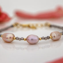 Load image into Gallery viewer, CONTACT US TO RECREATE THIS SOLD OUT STYLE Freshwater Pearl & Bead Bracelet - 14k Gold Fill FJD$