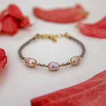 Load image into Gallery viewer, CONTACT US TO RECREATE THIS SOLD OUT STYLE Freshwater Pearl & Bead Bracelet - 14k Gold Fill FJD$