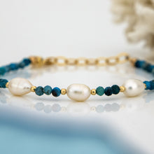 Load image into Gallery viewer, CONTACT US TO RECREATE THIS SOLD OUT STYLE Freshwater Pearl & Bead Bracelet - 14k Gold Fill FJD$